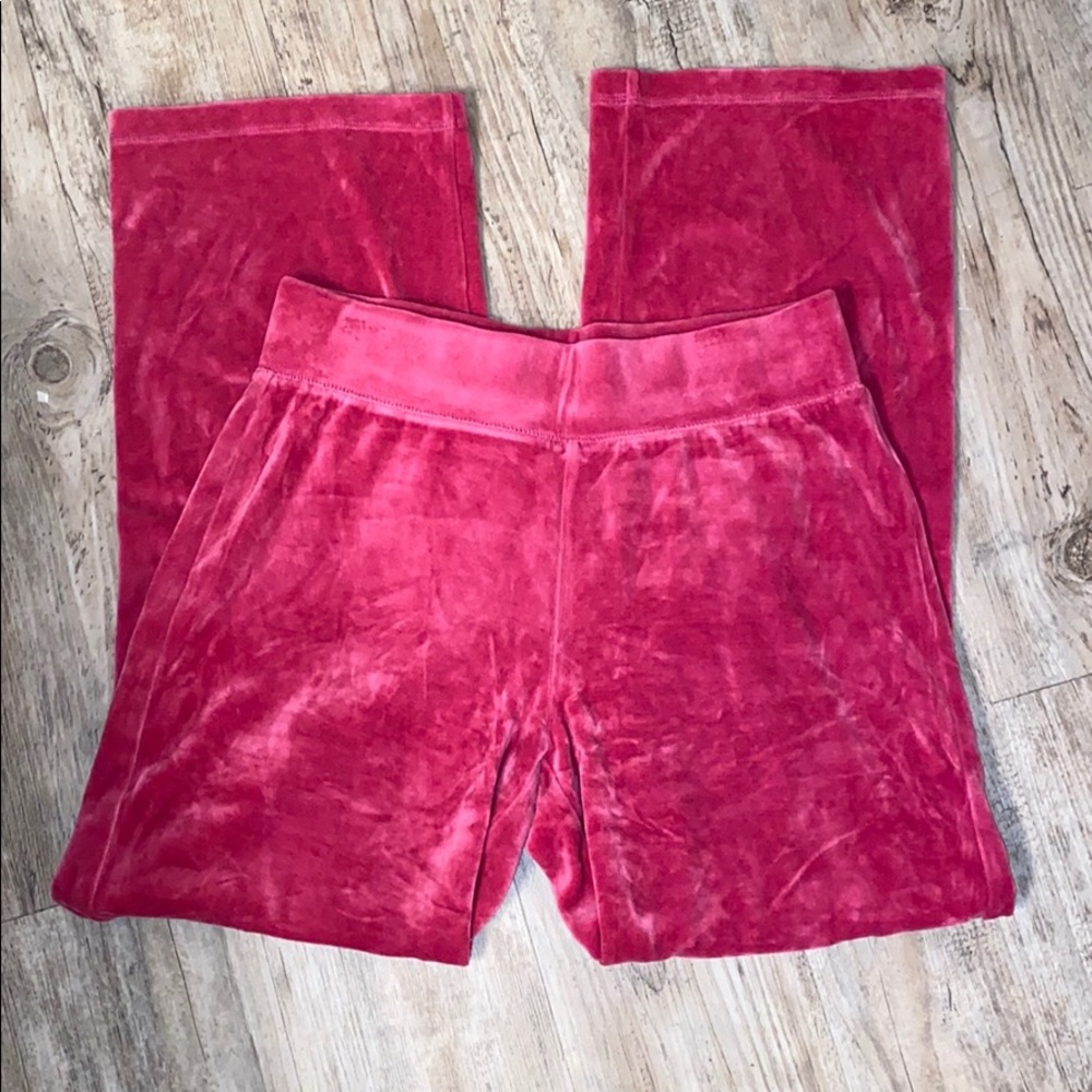 Hot Pink Velour Pants!